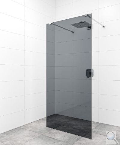 Sprchová zástěna Walk-in 120 cm SAT v barvě profilu chrom SATBWI120KSZAV. 