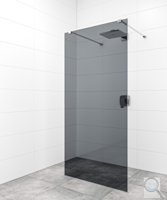 Sprchová zástěna Walk-in 120 cm SAT v barvě profilu chrom SATBWI120KSZAV. 