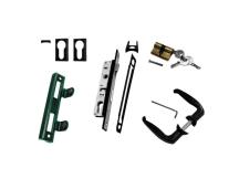 Set příslušenství pro dvoukřídlou bránu IDEAL - UNIVERSAL