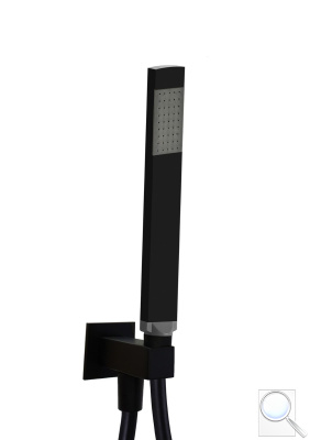 Podomítkový vývod SAT B-Way se sprchovým setem černá SATBSPVSBW. obr. 1