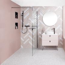 Moderní Art Deco koupelna