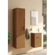 Koupelnová skříňka vysoká VitrA Mia 35x35x145 cm dub MIAV35D. obr. 2 