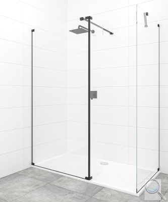 Sprchová zástěna Walk-in 120x90 cm SAT SATBWI12090PACROZC. obr. 1