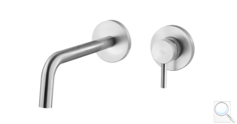 Umyvadlová baterie Paffoni Light včetně podomítkového tělesa nerez mat LIG007ST70. obr. 1