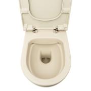 WC se sedátkem softclose závěsné VitrA S60 taupe mat zadní odpad 7510-020-6319. (6)