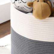 Koš na prádlo SAT šedá SATDKOSBMS. &nbsp;(10)