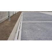 MIKROŠTĚRBINOVÁ TROUBA CSB. povrch VIBROLITÝ STANDARD - barva šedá 9&nbsp;