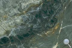 Dlažba Fineza Rainbow Glitter vast sea zelená - 