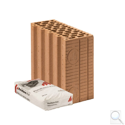 Cihla Porotherm 30 Profi 1-2 - Broušená. obr. 1