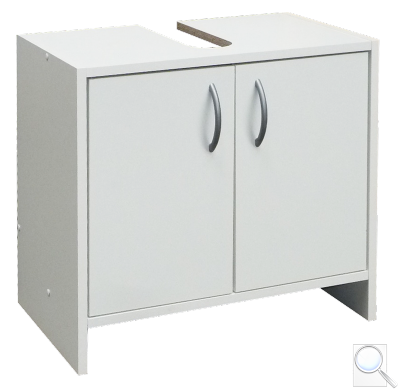 Koupelnová skříňka pod umyvadlo Multi Praxis 55x33,5 cm bílá SKDEMONT 