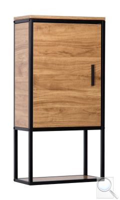 Police Naturel Blackframe 40x80x20 cm javor lesk BFRAMEPOL2. obr. 1