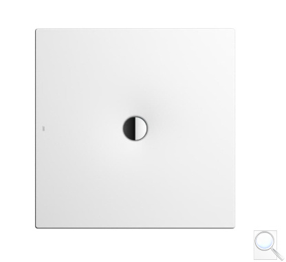 Sprchová vanička čtvercová SAT Feel 100x100 cm smaltovaná ocel SATSVFEEL100Q. obr. 1