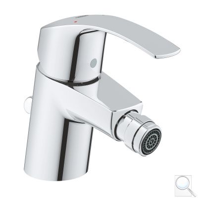 Bidetová baterie Grohe Eurosmart s výpustí chrom 23789002. 