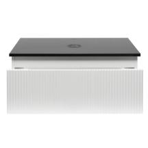 Koupelnová skříňka s deskou z umělého kamene SAT Evolution 98x30x44,8 cm bílá mat SATEVO100WMTK