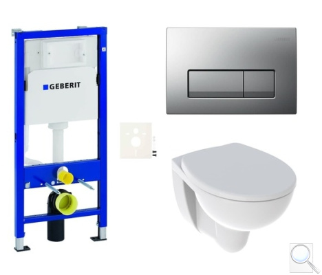 Závěsný WC set do lehkých stěn / předstěnová KOLO Rekord SIKOGES3K5. obr. 1