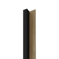 Obkladová lamela Fineza Spline Slim Black černá