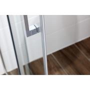 Sprchový kout čtverec 80x80x190, 90x90x190, 100x100x190 cm SAT TEX chrom lesklý. obr. 3 
