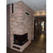 Fasádní pásek Klinker mix červená reliéfní. BAROK83-005