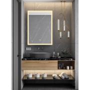 Zrcadlo se senzorem SAT Feel 60x80 cm bílá SATZFEELOBLED6080.  (8)