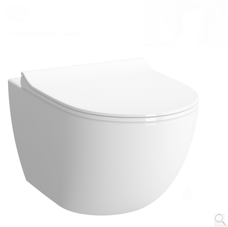 WC závěsné Vitra Shift zadní odpad RN010REX. 