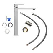 Vysoká umyvadlová baterie SAT Vision bez výpusti chrom lesk SATBSVI285. obr. 5&nbsp;