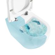 WC se sedátkem softclose závěsné VitrA S60 taupe mat zadní odpad 7510-020-6319. (8)