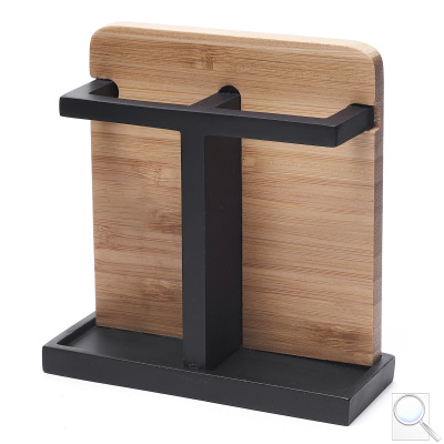 Držák kartáčků Optima Hombre černá HOM11. obr. 1