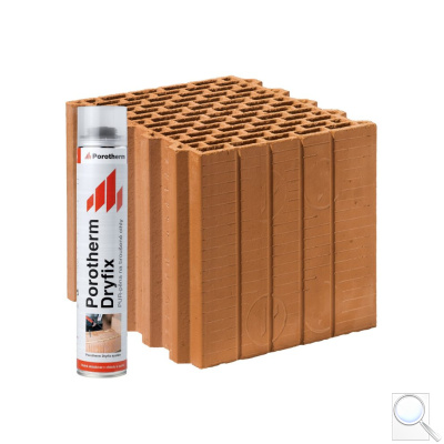 Cihla Porotherm 30 Profi Dryfix - Broušená. obr. 1