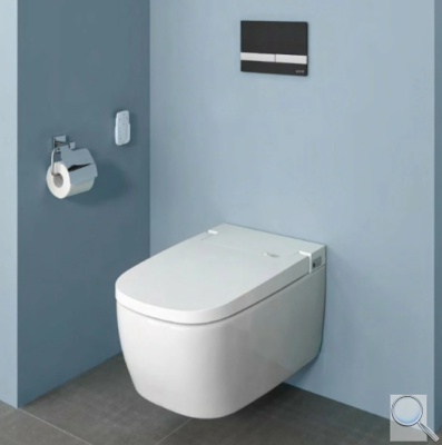 WC s bidetem závěsné VitrA V Care comfort 1.1 5674B403-6194 VitrA Clean. obr. 1