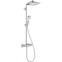Sprchový systém Hansgrohe Crometta E na stěnu s termostatickou baterií chrom 27281000
