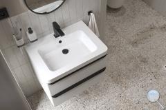 Koupelna Peronda Terrazzo. SIKO-minimalisticka-koupelna-v-bilem-provedeni-terrazzo-004