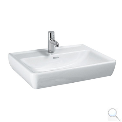 Umyvadlo Laufen Pro 65x48 cm otvor pro baterii uprostřed H8189530001041. obr. 1