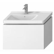 Koupelnová skříňka pod umyvadlo Jika Cubito 74x42,6x48 cm bílá, dub. obr. 3&nbsp;