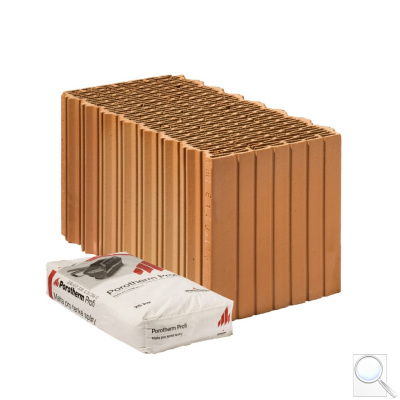 Cihla Porotherm 50 EKO+ Profi - Tepelněizolační broušená. obr. 1