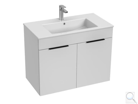 Koupelnová skříňka s umyvadlem Jika Cube 80x43x62,2 cm bílá H4537521763001. obr. 1