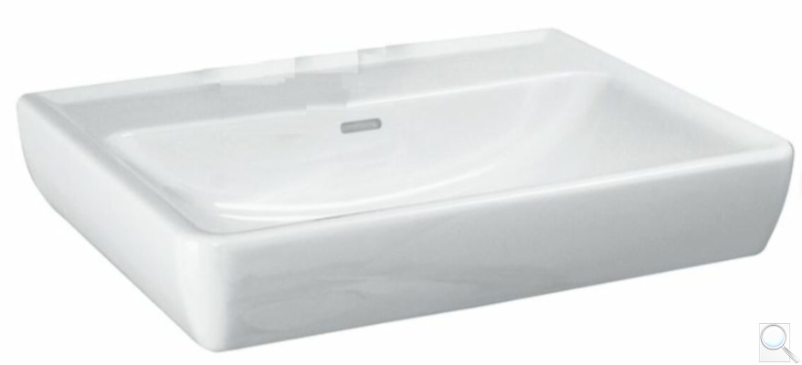 Umyvadlo Laufen Pro 55x48 cm bez otvoru pro baterii H8189510001091. obr. 1