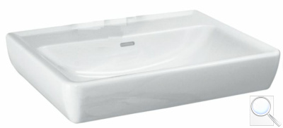 Umyvadlo Laufen Pro 55x48 cm bez otvoru pro baterii H8189510001091. obr. 1