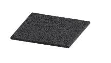 Pryžová podložka Alliq pod teleskopický terč 200 x 200 x 5 mm