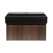 Koupelnová skříňka s umyvadlem SAT Evolution 78x30x44,8 cm ořech mat SATEVO80NAU2B. obr. 3&nbsp;