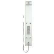 Sprchový panel Anima Glass Shower na stěnu s termostatickou baterií bílá GLASHOWER. obr. 2 