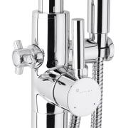 Vanová baterie Optima se sprchovým setem chrom OPBVANBAT001. obr. 2 