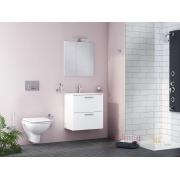 Koupelnová sestava s umyvadlem zrcadlem a osvětlením Vitra Mia 79x61x39,5 cm bílá lesk MIASET80B. obr. 4 
