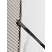 Lišta Eviso dekorační černá matná.