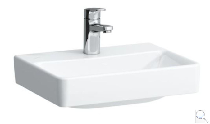 Umývátko Laufen Pro S 45x34 cm otvor pro baterii, bez přepadu H8159610001561. obr. 1