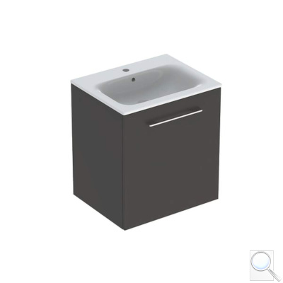 Koupelnová skříňka s umyvadlem Geberit Selnova 60x50,2x65,2 cm láva mat 501.253.00.1. obr. 1