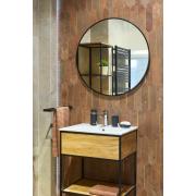 Zrcadlo Naturel B-Way 80x80 cm černá ZBWKU80C. obr. 2&nbsp;