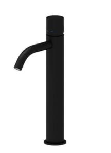 Vysoká umyvadlová baterie Paffoni Light bez výpusti černá mat LIGX081NO