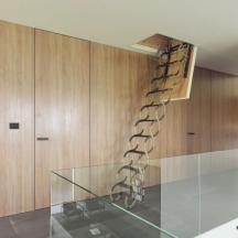 Půdní schody Kombo protipožární stahovací PP