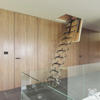 Půdní schody Kombo protipožární stahovací PP. 