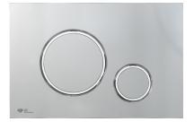 Ovládací tlačítko SAT plast chrom mat SATAT71